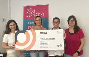 Els clients de Bonpreu i Esclat donen 45.941 € a la Fundació Vicki Bernadet